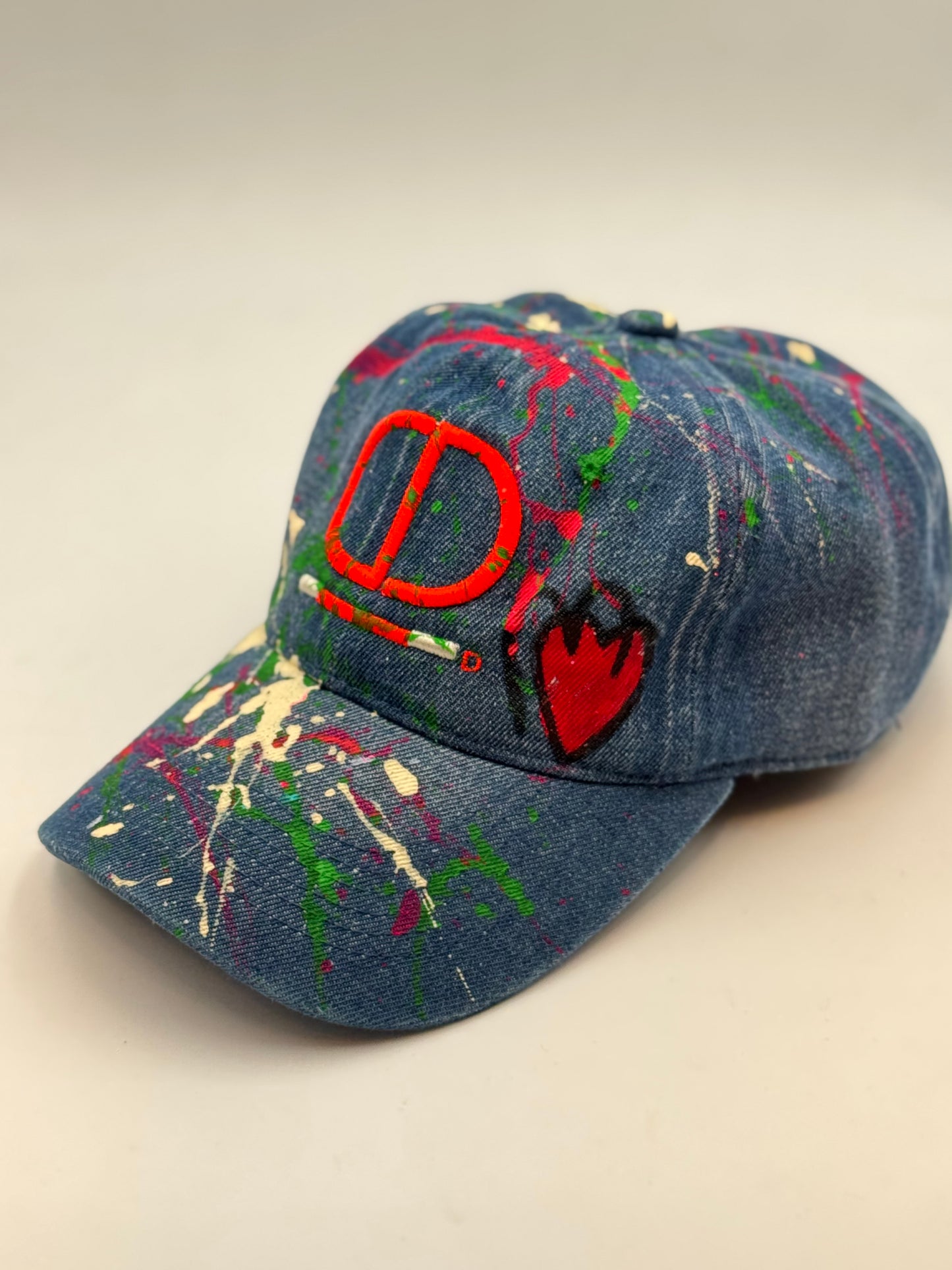 Casquette baseball painting