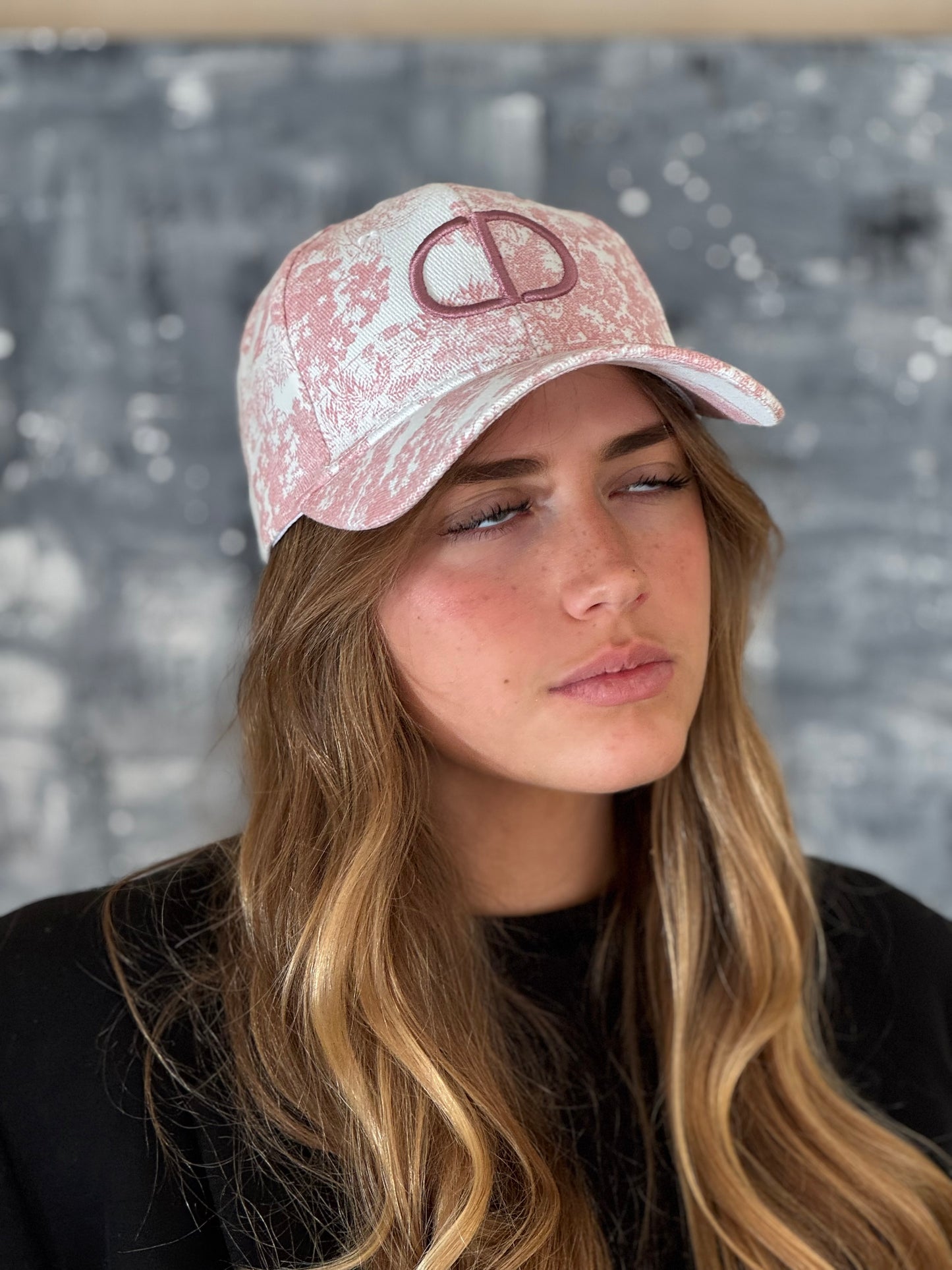 Casquette baseball toile de jouy