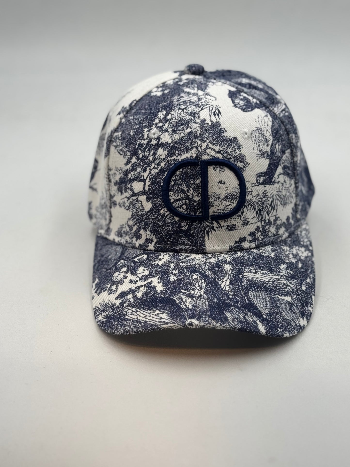 Casquette baseball toile de jouy